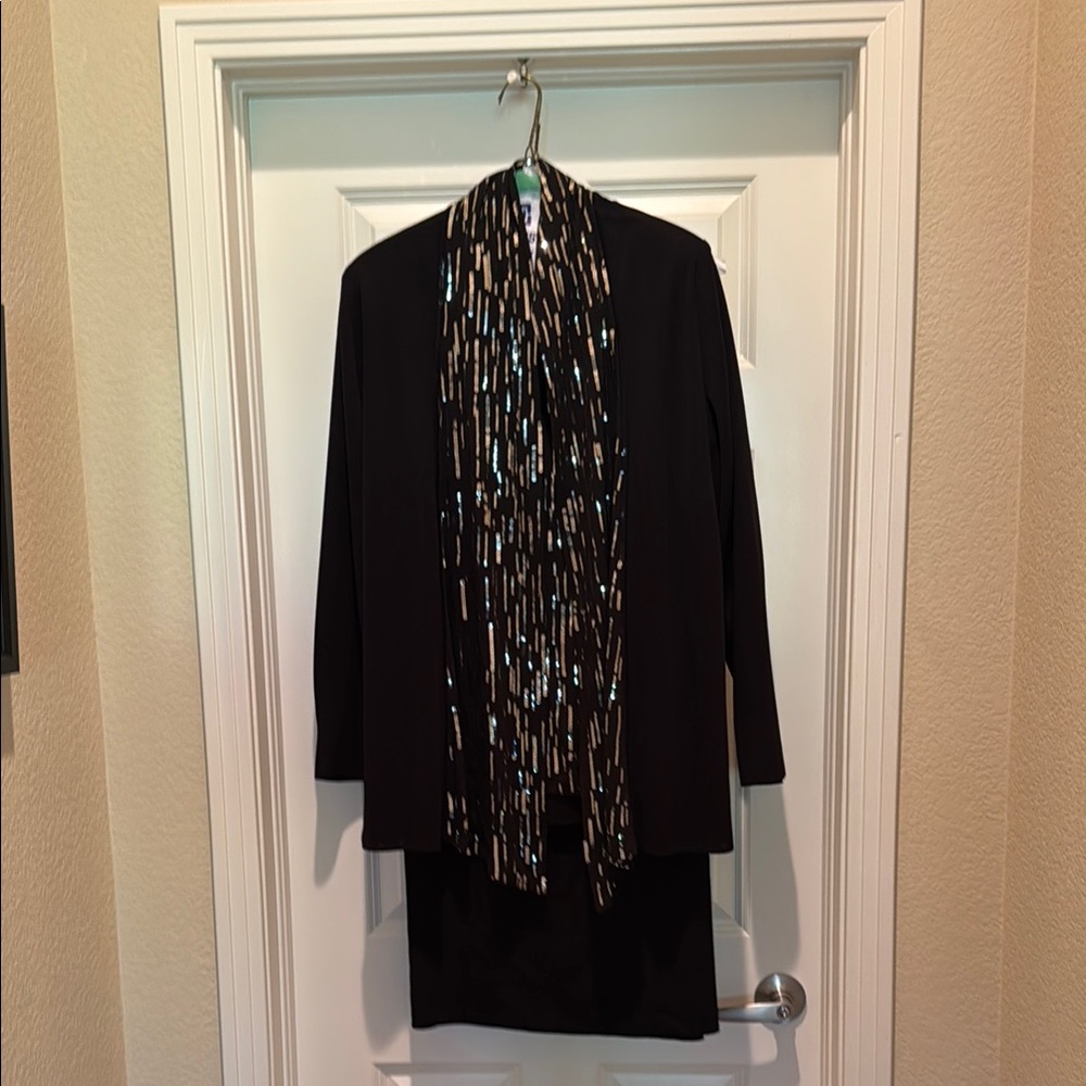 Misook Exclusively 3 piece black set